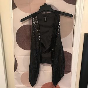 Sequin vest